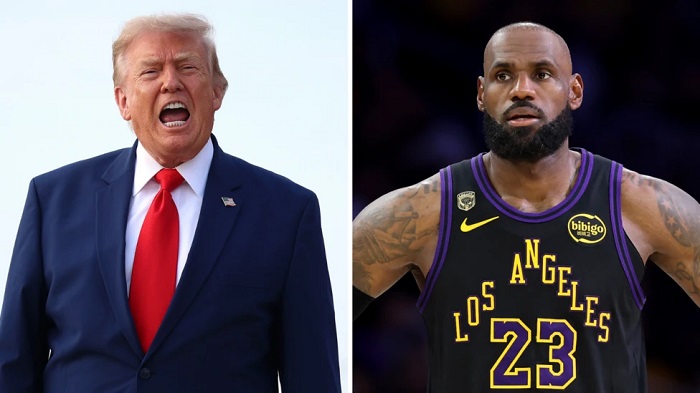 LeBron James has been a regular critic of US President Donald Trump