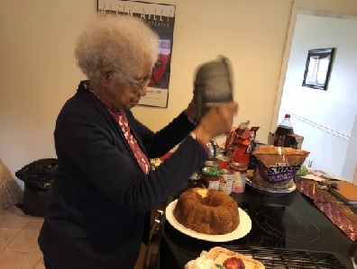 Browne doesn't indulge in sugar often, but her 7UP cake is worth it, she says