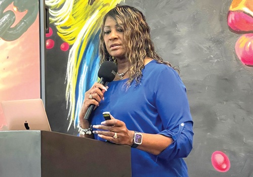 Dr Kathy Howard — Christian author, speaker and Bible teacher,  speaking at the event