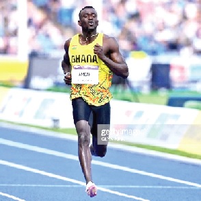 Joseph Paul Amoah — Hopeful of a medal in the 200m