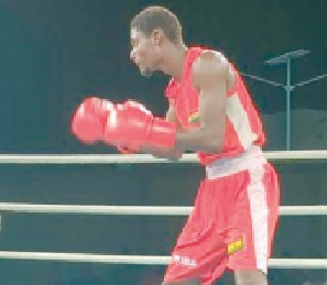 Amadu Mohammed -— Hopes to qualify for the final