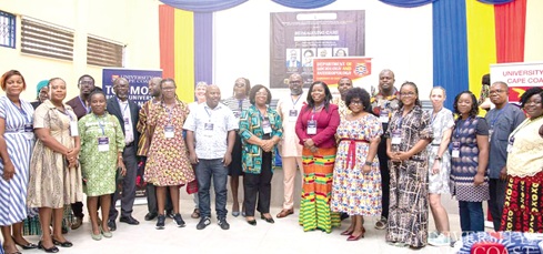 Speakers and some participants after the event