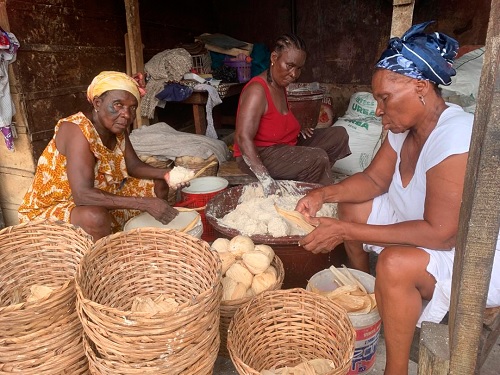 Ayawaso West MP John Dumelo engages 13 kenkey sellers to feed constituents during World Cup