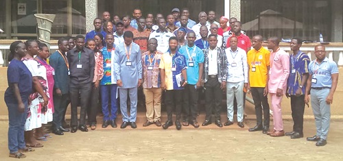 Facilitators and participants at the capacity building programme for Sunday School teachers 