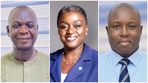 Chief Supt Stephen Akowuah — Director, Financial Forensics Unit, CID Headquarters, Felicity Osafo Sampong — Chief Risk Officer, Stanbic Bank Ghana, Theophilus Botchway — Principal Manager, Law Enforcement Liaison Unit, Cyber Security Authority