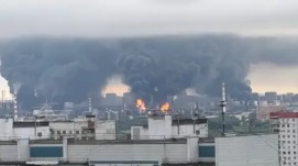 Moscow hit by largest Ukrainian attack since start of Russia's full-scale war