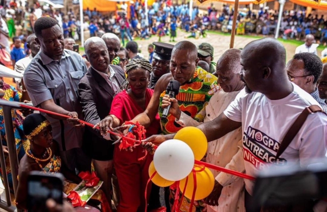 MOGPA provides 3-classroom block for Abrafo Kokoben Basic School
