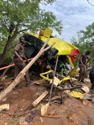 One dead, three rescued after trailer crashes at Kariminga
