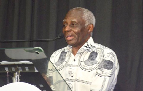 Tsatsu Tsikata, Legal luminary and statesman —speaking at the event