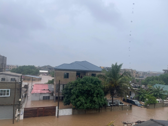 Accra floods: Parts of Tse Addo submerged