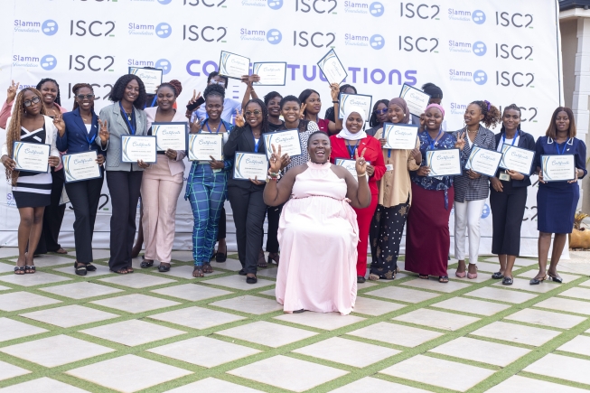 SLAMM Foundation, ISC2 graduate 4th cohort of Young Women in Tech programme