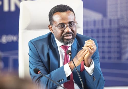 The Governor of the Bank of Ghana, Johnson Pandit Asiama