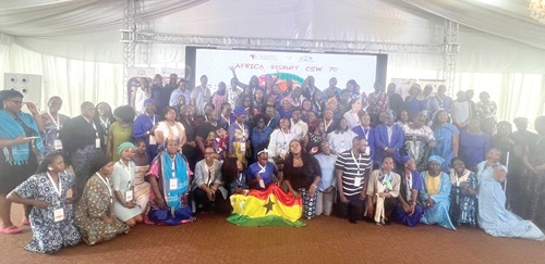 Participants from East, West, Southern and Central Africa, after the meeting