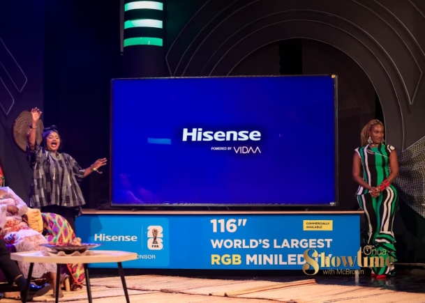 Hisense Ghana unveils 116-Inch ‘Cinema’ TV