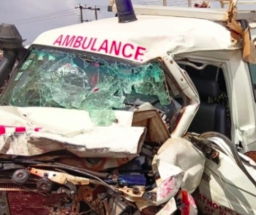 16 killed in collision between bus and ambulance on Kumasi-Sunyani Highway