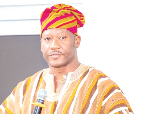 Prof. Felix Kofi Abagale (right), Director, WACWISA-UDS, speaking at the event 