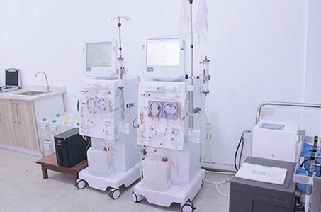 Some of the equipment in the Biomedical lab