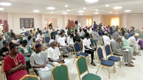 The participants in the lecture