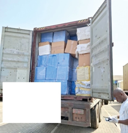 Massive consignment of undeclared Tramadol at the Tema Port
