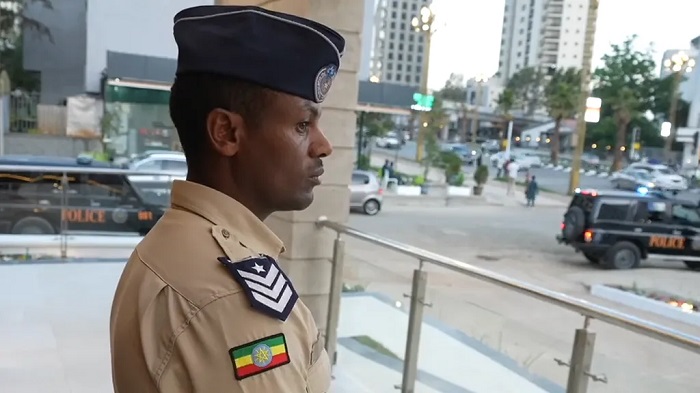 The vision is for Ethiopia's smart police stations to be unmanned - but giving more people access to police services