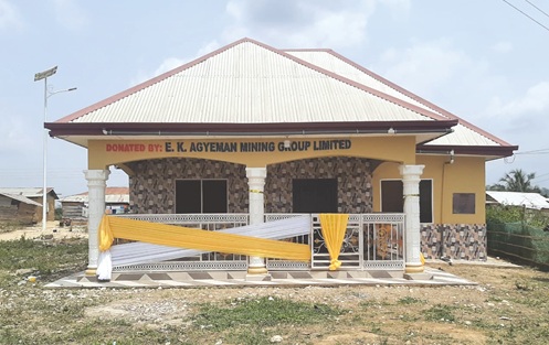 The new teachers’ quarters