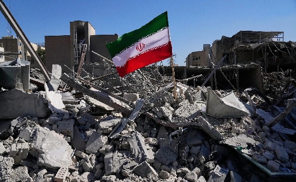 The messages were conveyed through a third country to the CIA