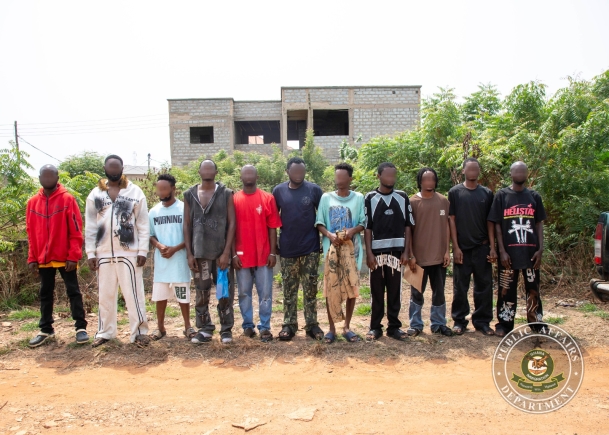 93 Nigerians arrested as Immigration raid uncovers fraud network in Accra