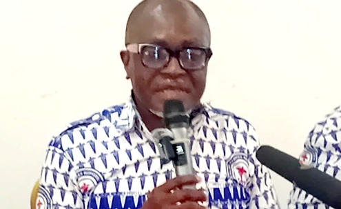 Dr Emmanuel Llyod Baffoe, National Chairman, Health Services Workers Union 