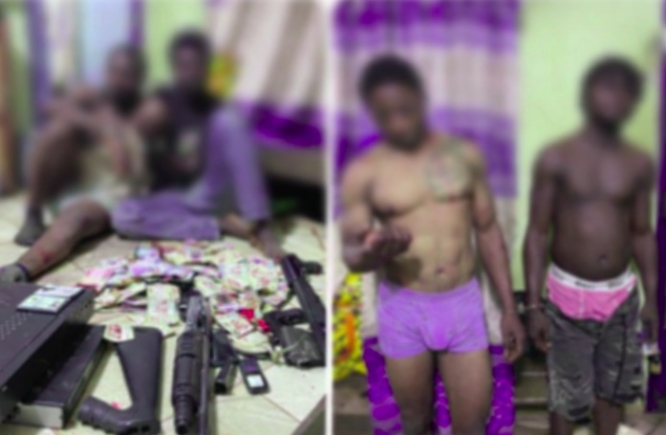 Police arrest four for armed robbery of Chinese nationals at Asankragwa