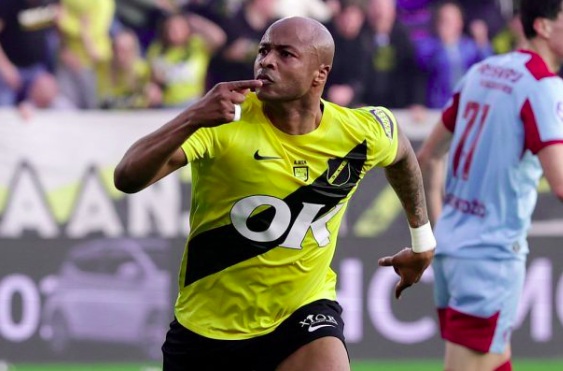 André Ayew makes statement with debut goal for NAC Breda as World Cup debate heats up
