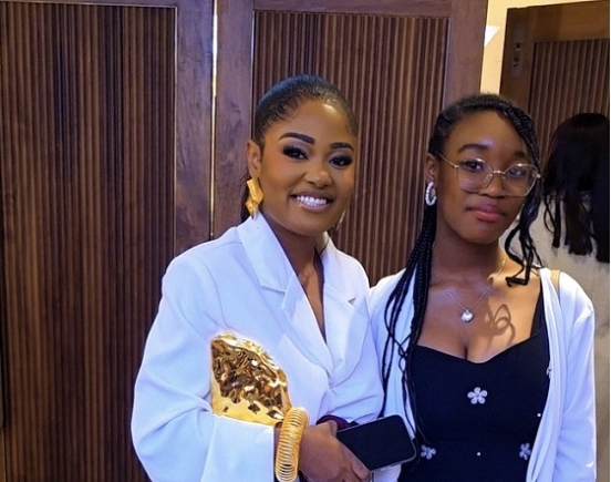 Princess Burland applauds young beauty founder she met at Women of Valour