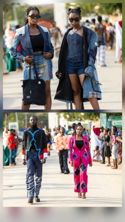 TEXFA students turn UEW streets into runway for Akwaaba Week Fashion show