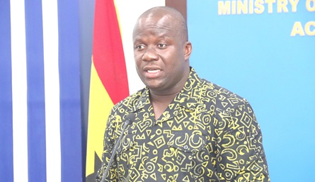 Samuel Abu Jinapor — Former Minister of Lands and Natural Resources