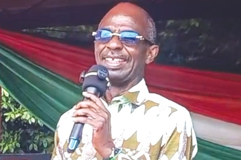 Johnson Asiedu Nketiah, NDC Chairman, speaking at the event