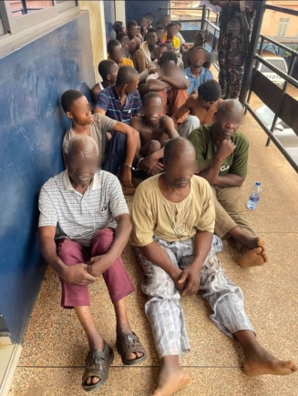 Joint police-military operation cracks down on illegal arms in Bono Region