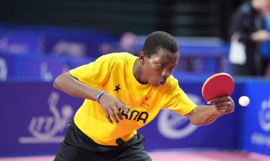 Israel Aklie in action