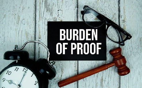 How does burden of proof work? 