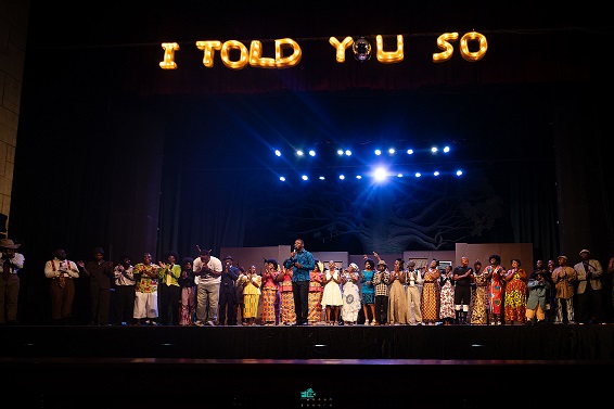  A production review of 'I Told You So' play