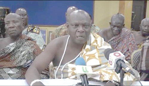 Nii Adjetey Agbo II, acting President  of the TTC and Mankralo of Tema