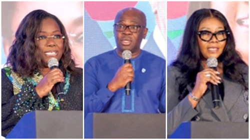 Nana Oye Bampoe Addo — Deputy Chief of Staff in charge of Administration, Kwamina Asomaning — CEO, Stanbic Bank, Matilda Asante-Asiedu — Deputy Governor of the Bank of Ghana