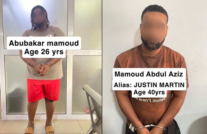 CID arrests two over Dzorwulu jewellery shop robbery