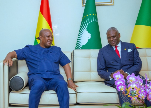 Mahama attends Congo president’s swearing-in in Brazzaville