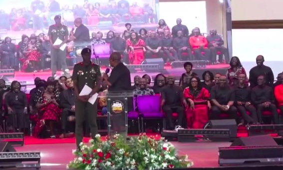 VIDEO: ‘Sit down, I’m safe here’ — President Mahama’s surprise moment at Easter gathering