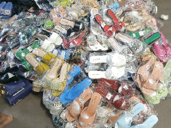 Imported footwear are sold for between GH¢30 and GH¢70.