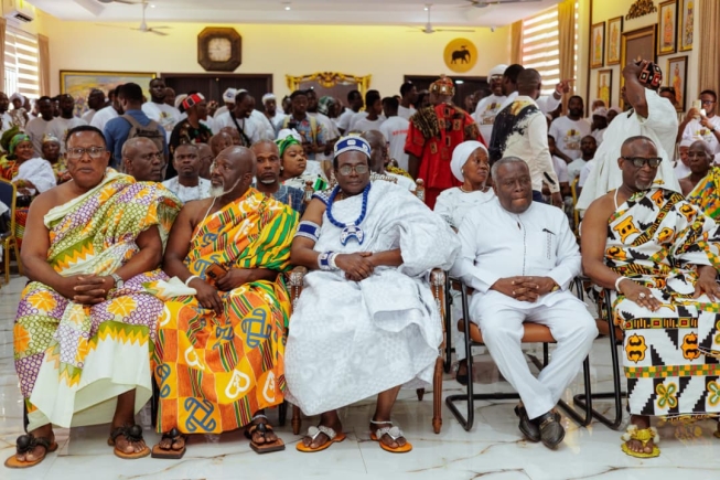 Prophet Nakoa Nazareth expresses gratitude to Ga Mantse for honour