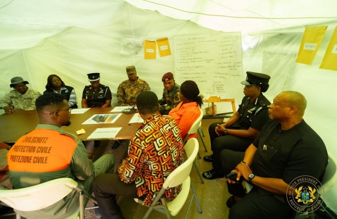 Vice President visits New Town school collapse site, urges strict building compliance