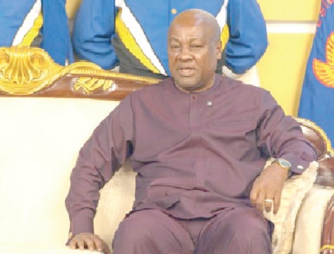 President John Dramani Mahama 