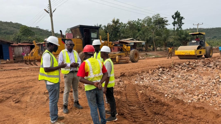Contractor rejects capacity doubts as Apegusu–Mpakadan road works advance