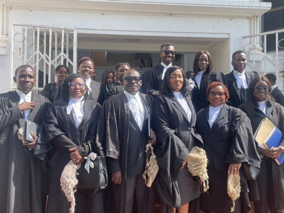 Wesley Girls' High School legal team