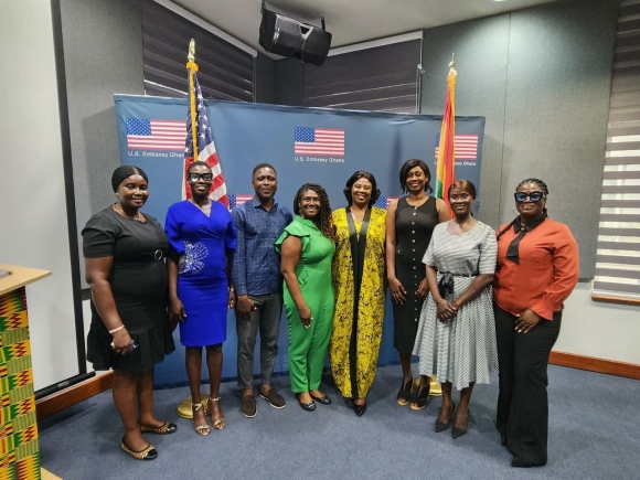 RamaVisions pays courtesy call on Culture and Education Attaché of US Embassy in Ghana